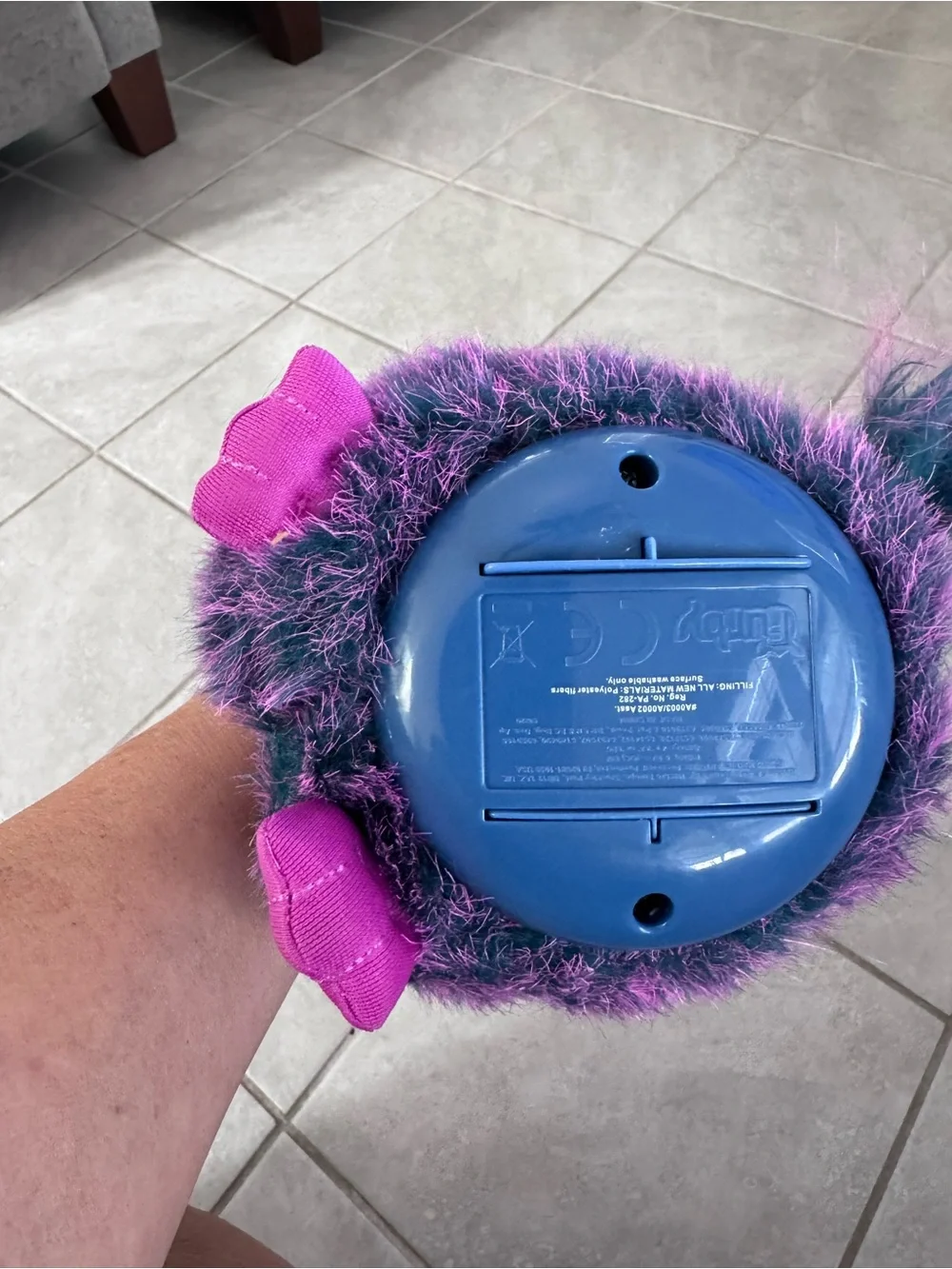 Furby soft purple